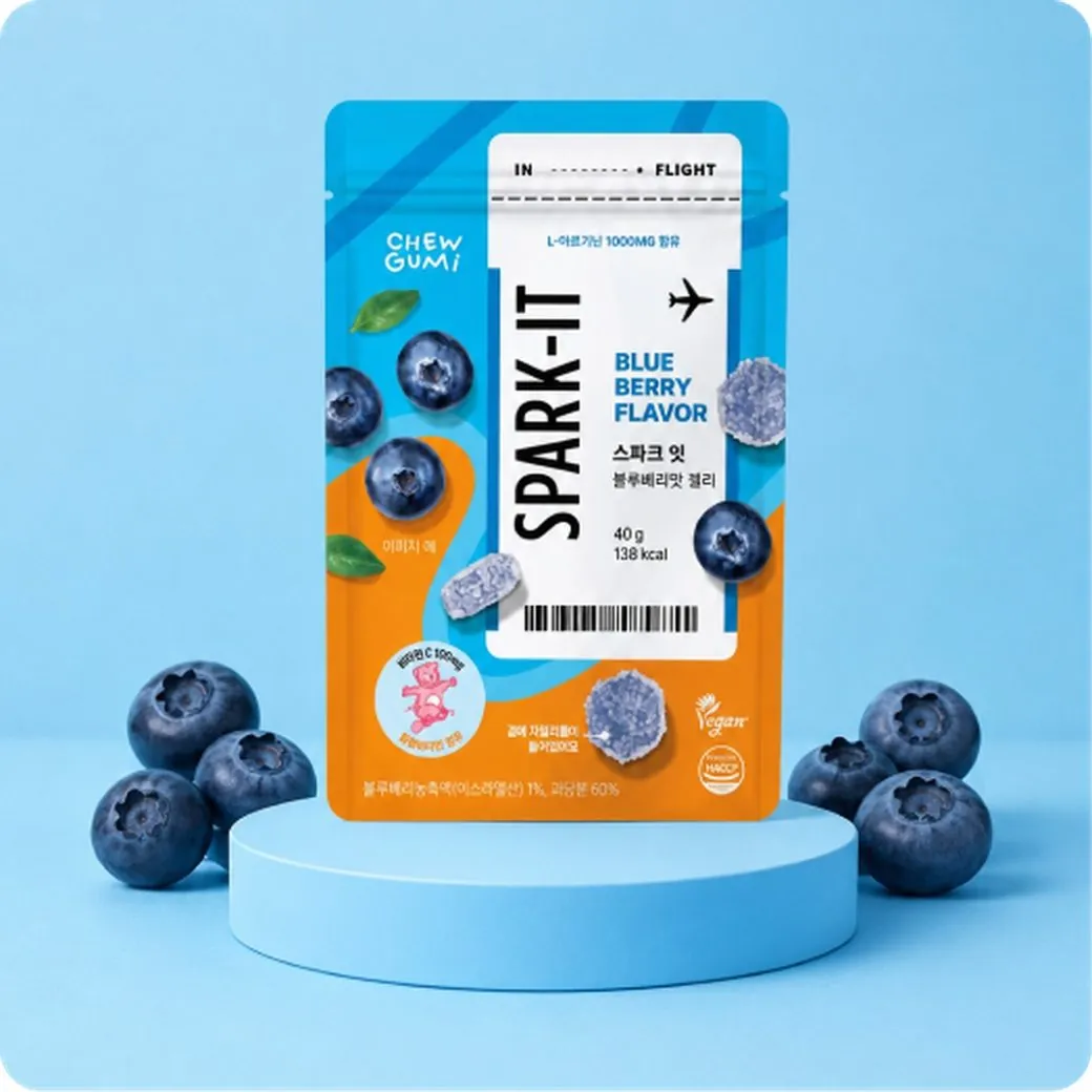 SPARK-IT 스파크 잇 블루베리맛 젤리